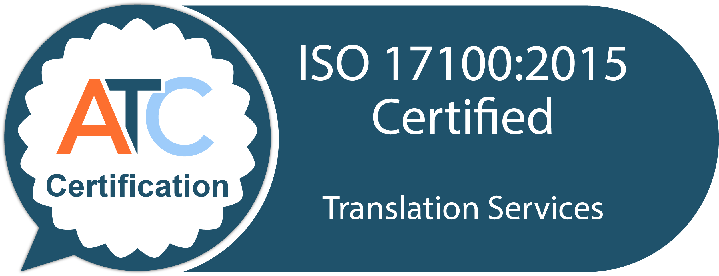 ISO 17100:2015 Certified